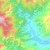 Pirarelli topographic map, elevation, terrain