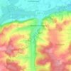 Wocka topographic map, elevation, terrain