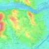 Holzheim topographic map, elevation, terrain