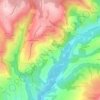 Tanay topographic map, elevation, terrain