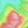 Les Tuffes topographic map, elevation, terrain