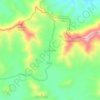 Cocorote topographic map, elevation, terrain