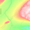 Mackenzie topographic map, elevation, terrain