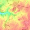 Piétrebais topographic map, elevation, terrain