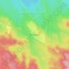 Fox Creek topographic map, elevation, terrain