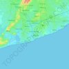 Accra topographic map, elevation, terrain