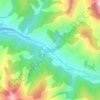 Pola del Pino topographic map, elevation, terrain