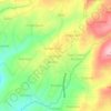 Keringet topographic map, elevation, terrain