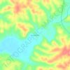 Hurricane Mills topographic map, elevation, terrain