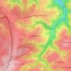 Ramscheid topographic map, elevation, terrain