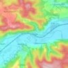 Uhlstädt topographic map, elevation, terrain