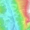 Mathiana topographic map, elevation, terrain