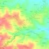Kerlann topographic map, elevation, terrain