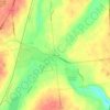 East Line topographic map, elevation, terrain
