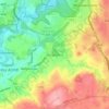 Purdysburn topographic map, elevation, terrain