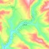 马渡关镇 topographic map, elevation, terrain