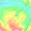 Beni Mestina topographic map, elevation, terrain