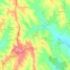 Vargos topographic map, elevation, terrain