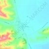 Hawarden topographic map, elevation, terrain