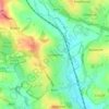 Cotmanhay topographic map, elevation, terrain