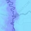 Al Maghtas topographic map, elevation, terrain