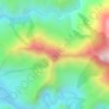 Mount Kulago topographic map, elevation, terrain