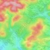 Penzing topographic map, elevation, terrain