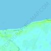 Little Spot Point topographic map, elevation, terrain
