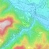 Cardoso topographic map, elevation, terrain