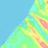 Kingfisher Bay topographic map, elevation, terrain