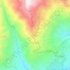 Ighil Oubarki topographic map, elevation, terrain