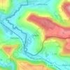 Torgny topographic map, elevation, terrain