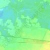 Poussey topographic map, elevation, terrain