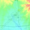 石佛寺镇 topographic map, elevation, terrain