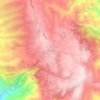 Kathikas topographic map, elevation, terrain