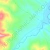 Ferrete topographic map, elevation, terrain