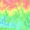 La Villeneuve Zinsec topographic map, elevation, terrain