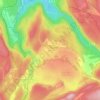 Cornu topographic map, elevation, terrain
