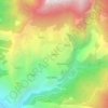 Sankari topographic map, elevation, terrain