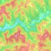 Twiggs topographic map, elevation, terrain