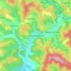 Fischbacherhütte topographic map, elevation, terrain