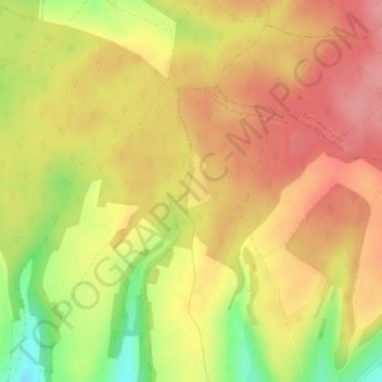 Mansard topographic map, elevation, terrain
