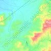 Kub topographic map, elevation, terrain