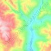 Moro Nero topographic map, elevation, terrain