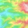 Dobrota topographic map, elevation, terrain