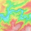 Trasenster topographic map, elevation, terrain