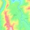 Tigua Chami topographic map, elevation, terrain