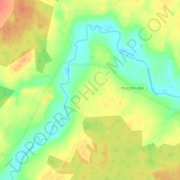 Еремеево topographic map, elevation, terrain