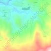 Cerro Apante topographic map, elevation, terrain