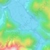 Sankt Martin bei Lofer topographic map, elevation, terrain